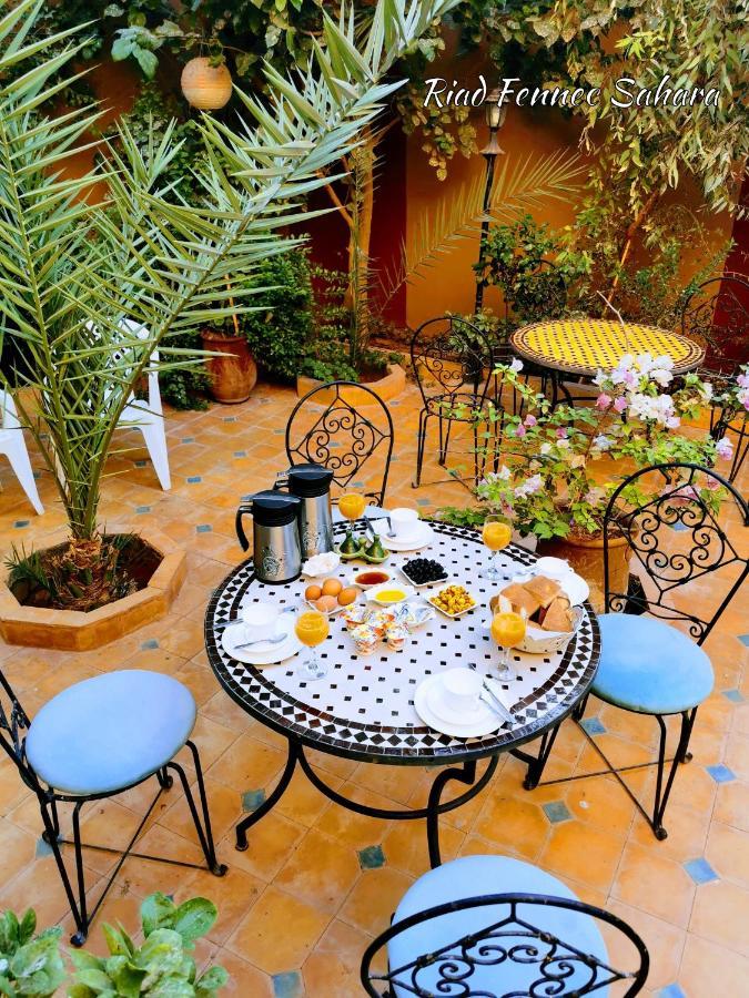 Riad Fennec Sahara Zagora Exteriör bild