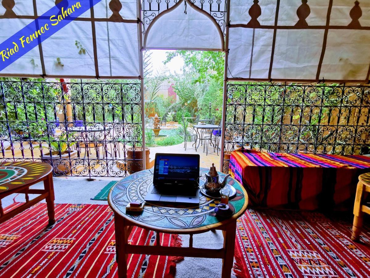 Riad Fennec Sahara Zagora Exteriör bild