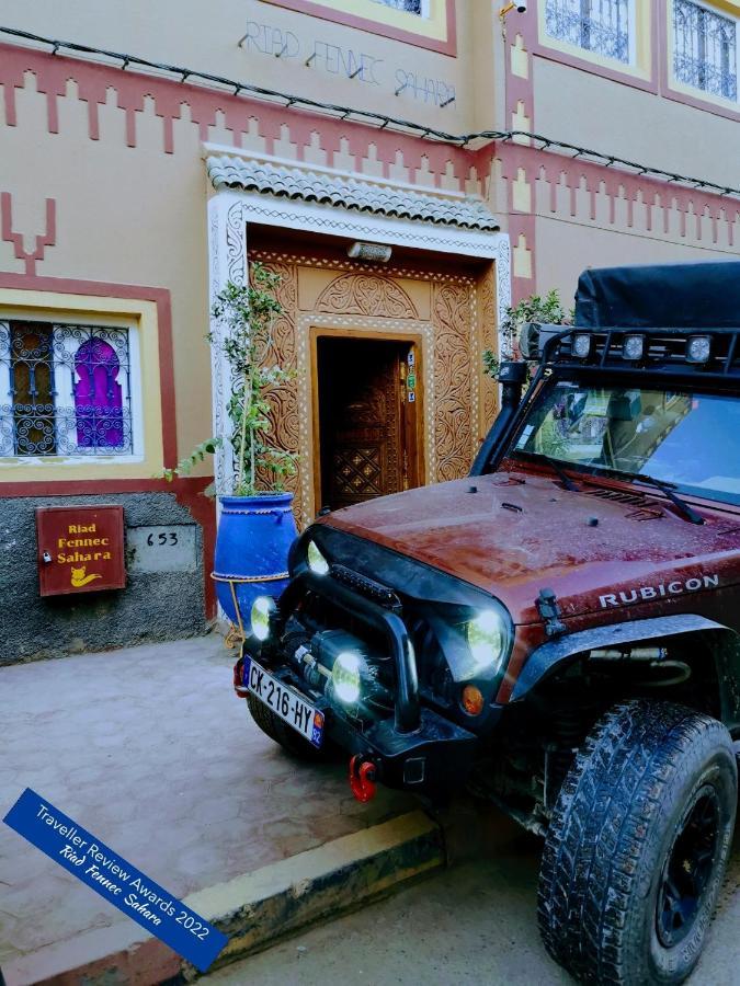 Riad Fennec Sahara Zagora Exteriör bild