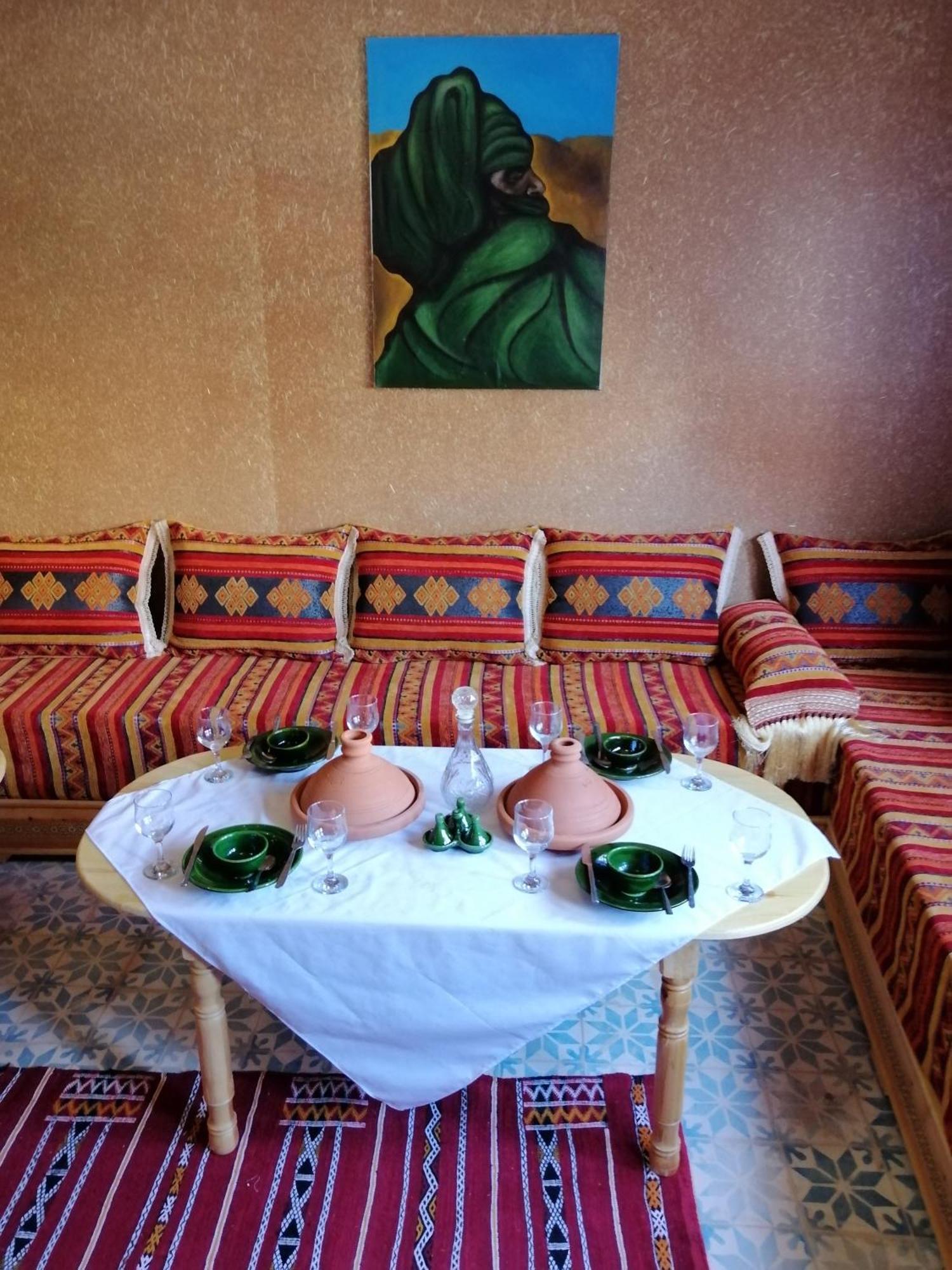 Riad Fennec Sahara Zagora Exteriör bild